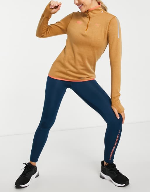 Puma x Helly Hansen – Brun träningstopp med långa ärmar, 4 av 4