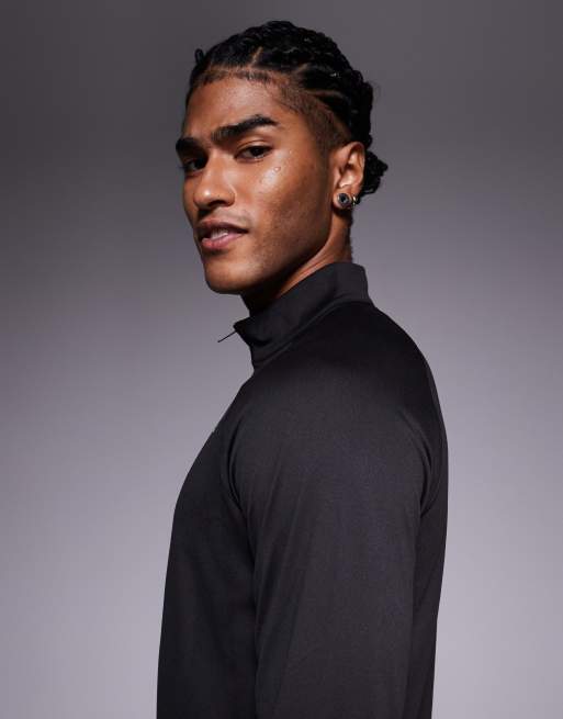 Puma x Hyrox 1/4 zip top in black | ASOS