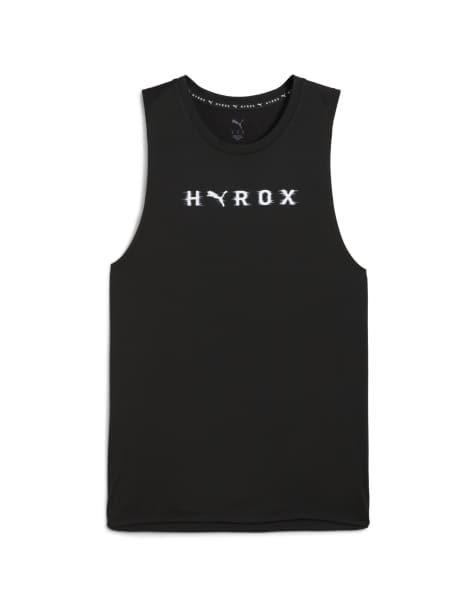 Puma x Hyrox Cloudspun thermoadapt tank top in black   - view 1
