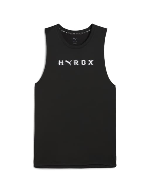 Puma x Hyrox cloudspun thermoadapt tank top in puma black  