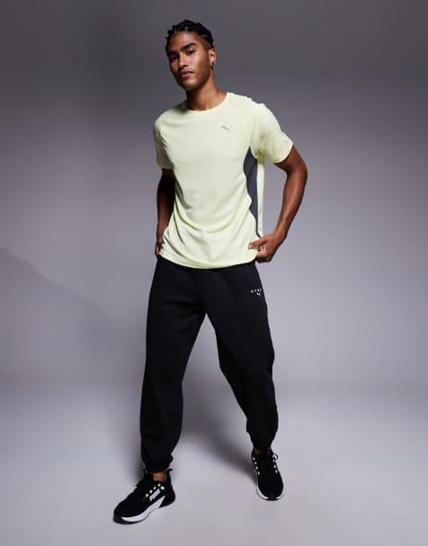 Puma x Hyrox fleece sweatpants in black - view 1