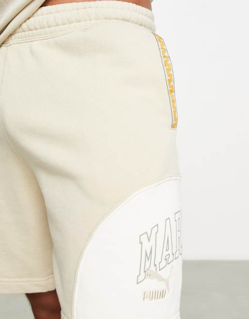 PUMA x MARKET Regular 8 inch shorts in off-white