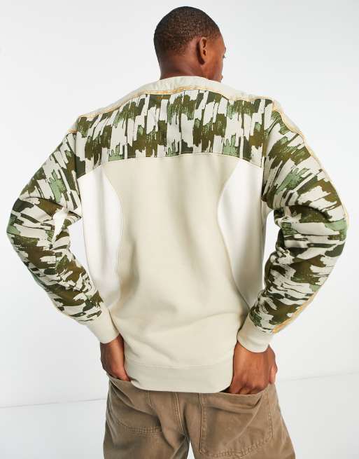 Off white camo on sale sweatshirt