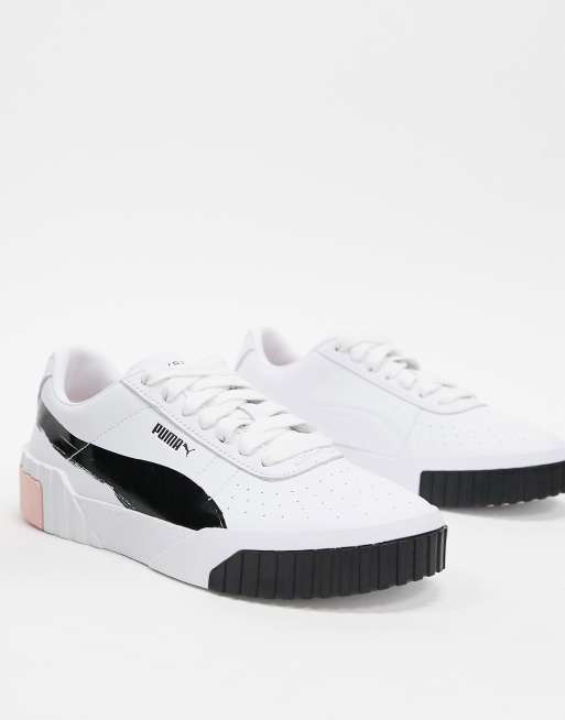 Puma x Maybelline Cali in white black pink