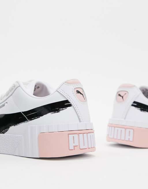 Puma cali store rosa schwarz