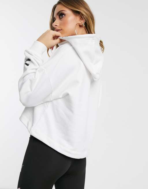 Puma x Maybelline hoodie in white