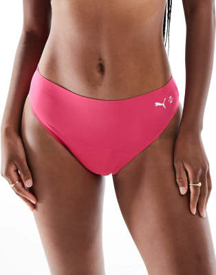 Puma X Modibodi - Nahtloser Active-Perioden-Bikinislip in Rosa mit mittlerer bis starker Saugfähigkeit