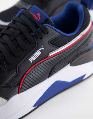 puma x ray trainers black