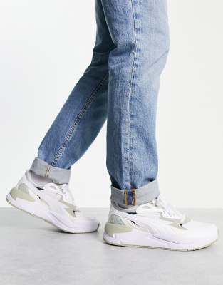 Puma Puma X-Ray Speed Better trainers in white and pebble grey