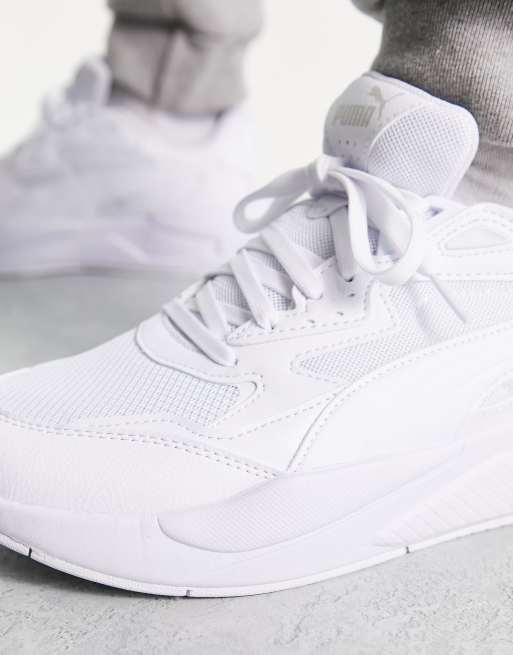 Puma X Ray Speed trainers in white and grey