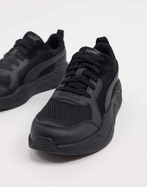 Puma x sale ray trainers black