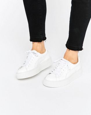 puma fenty white sneakers