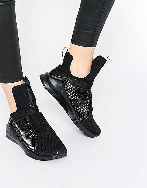 Puma X Rihanna Fenty Sneakers In Black