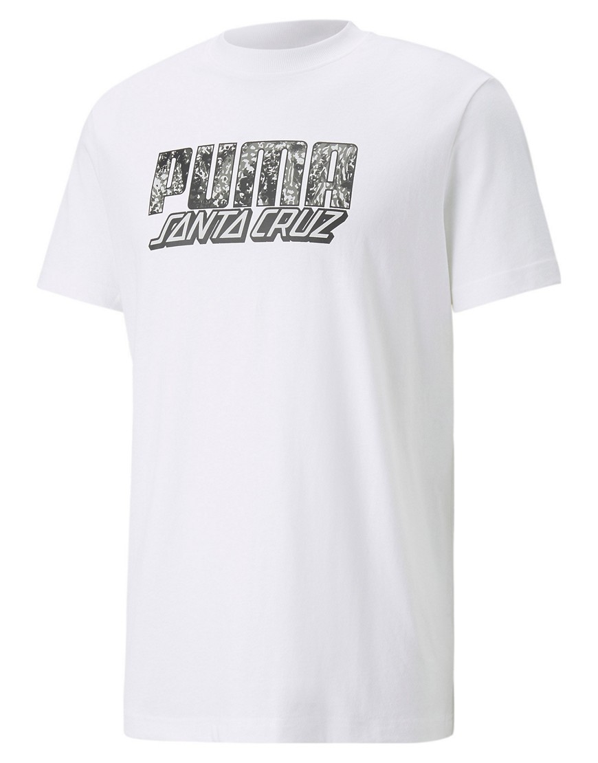 Puma x Santa Cruz graphic t-shirt in white