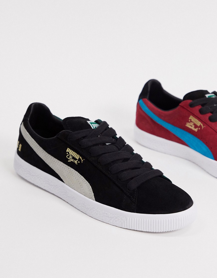 Puma x The Hundreds - Clyde - Sneakers in zwart