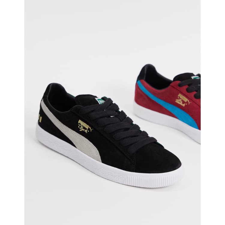 Puma clyde outlet trainers