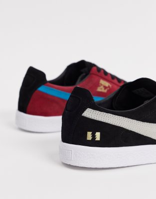 puma x the hundreds clyde men's sneakers
