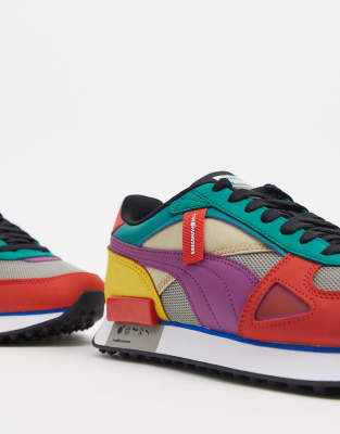 puma x the hundreds future rider sneakers