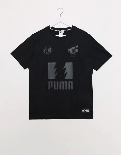 Puma x The Hundreds tonal t-shirt black