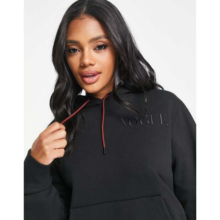 Black 2025 vogue hoodie