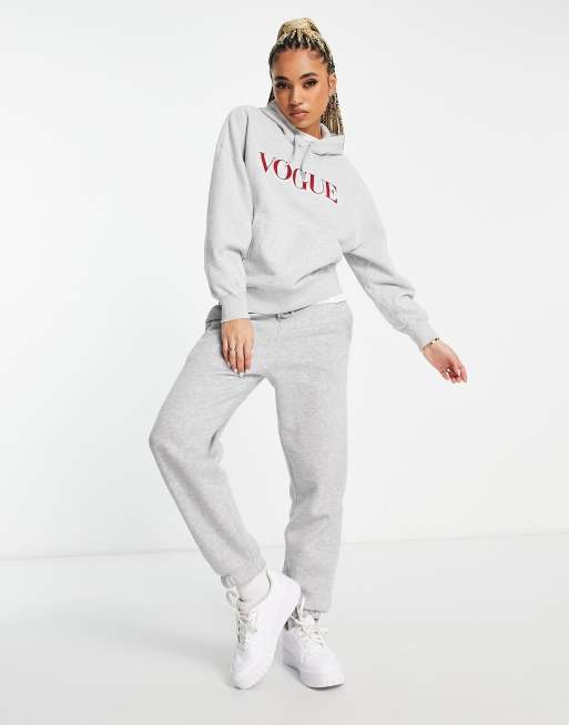 Vogue hoodie grey new arrivals