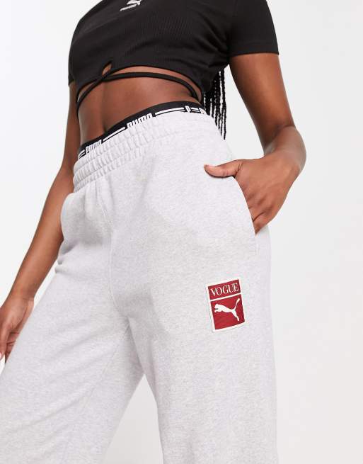 Puma x Vogue relaxed sweatpants in gray