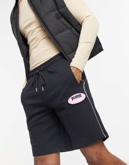 Puma x Von Dutch - Shorts met klein logo in zwart