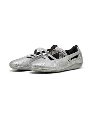 Puma X Wicked Speedcat Ballet Sneakers In Silver