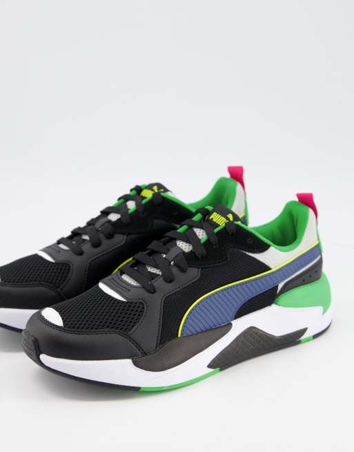 Puma xray trainer in black ASOS
