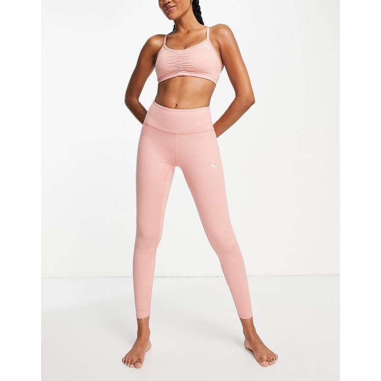 PUMA Yoga ASOS Studio | 7/8 Foundation pink leggings in