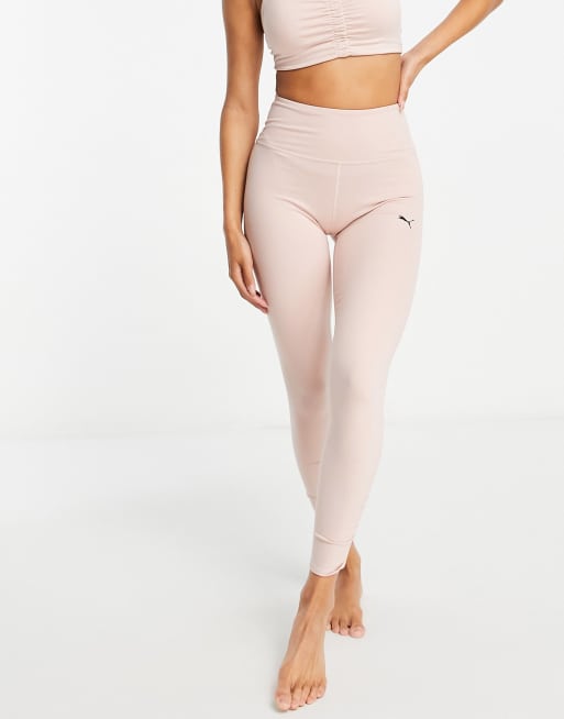 Puma Yoga Studio foundation 7/8 leggings in pink