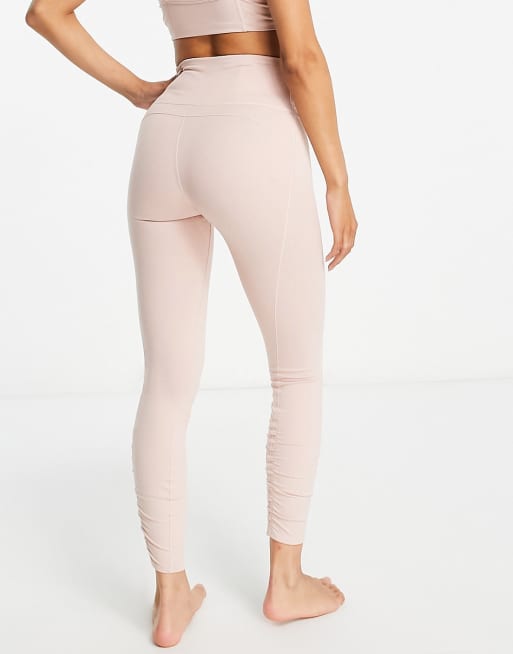 Nike Yoga Dri-FIT high rise 7/8 leggings in hot pink