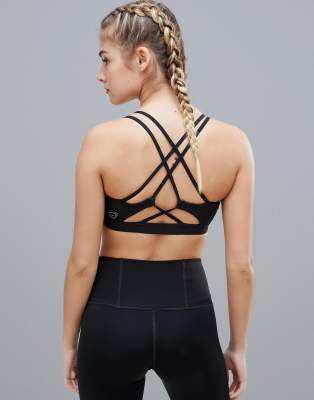 puma yogini lux strappy bra