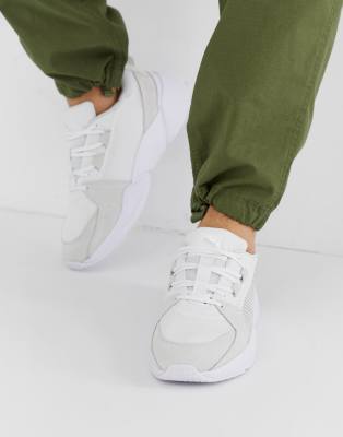 puma zeta suede white