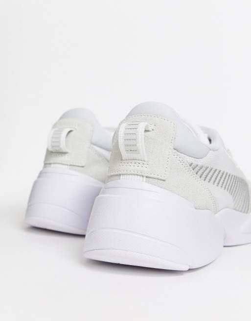 Puma Zeta Suede sneakers in white