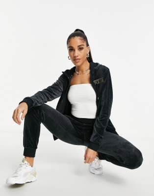 black and gold puma sweatsuit