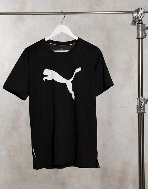 Pume Training Heather Cat t-shirt in black