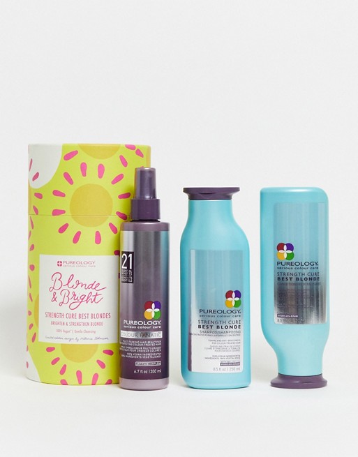 Pureology Blonde And Bright Gift Set SAVE 33%