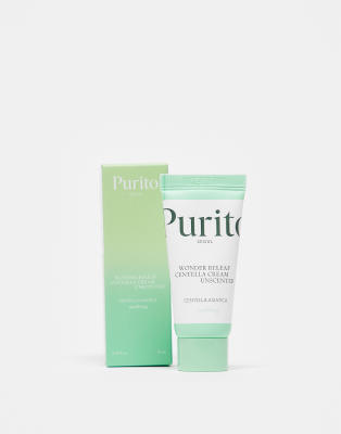 Korean Skincare PURITO Wonder Releaf Centella Cream Unscented 15ml-No colour