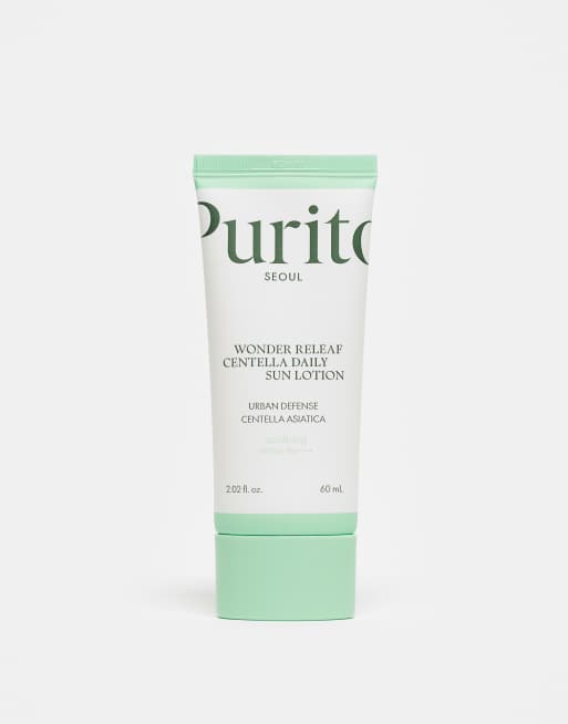 PURITO – Wonder Releaf Centella – Sonnenlotion für jeden Tag mit LSF50, 60 ml