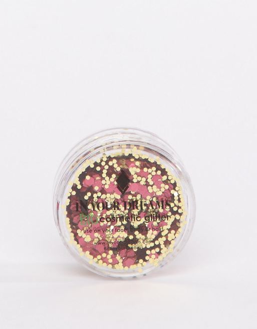 Purpurina rosa y dorada de In Your Dreams - PINK