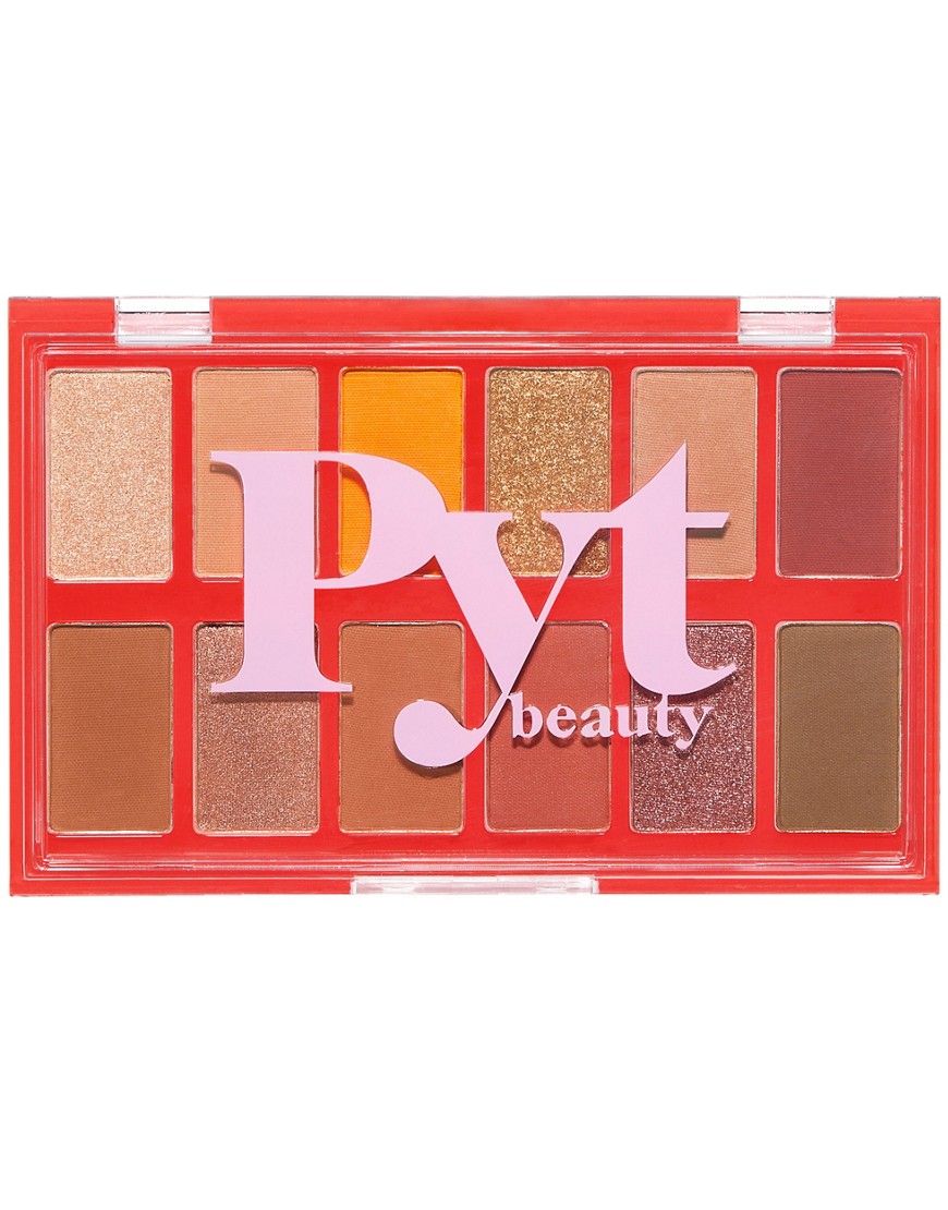 PYT Beauty The Eyeshadow Palette in Warm Lit Nude - MULTI