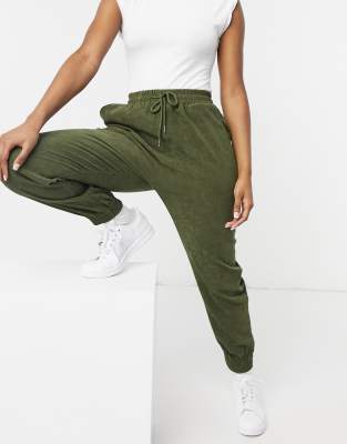 khaki green sweatpants