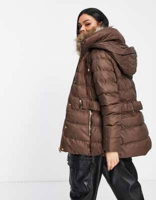 qed london puffer coat