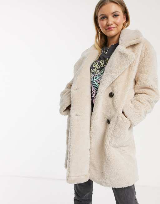 Stone teddy clearance coat