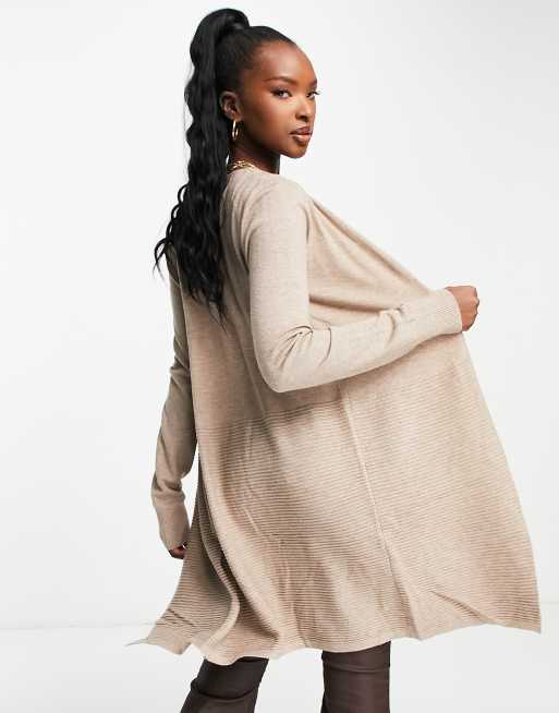 Long neutral clearance cardigan