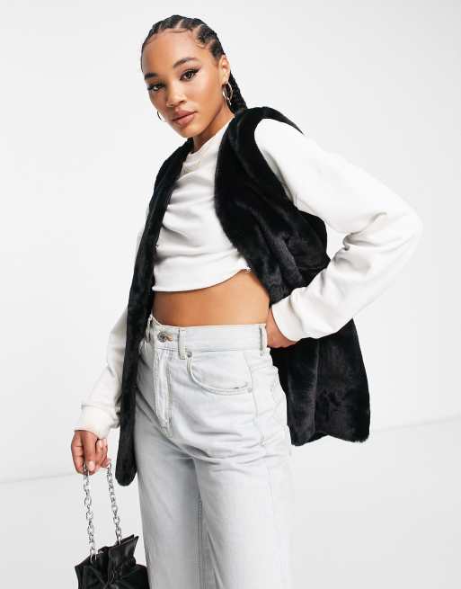 Asos faux hot sale fur gilet