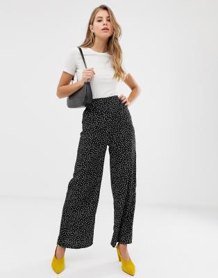 asos polka dot trousers