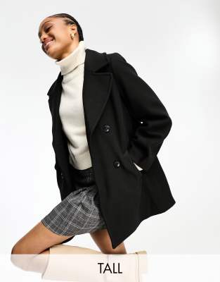 Monki belted outlet coat