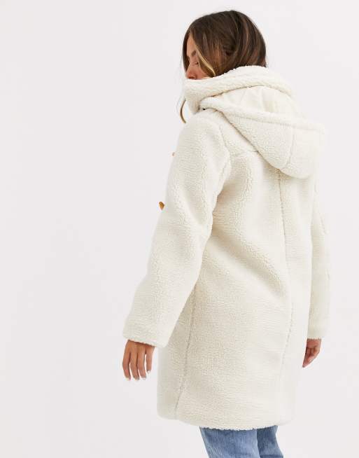 Next white teddy duffle 2024 coat